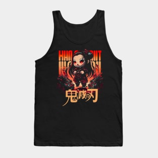 Chibi Cute Nezuko Tank Top